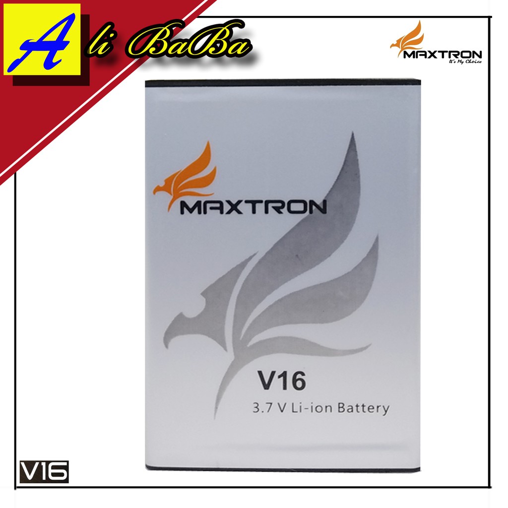 Baterai Handphone Maxtron V16 Double Power Maxtron Batre HP Maxtron V16 Battery Maxtron V16