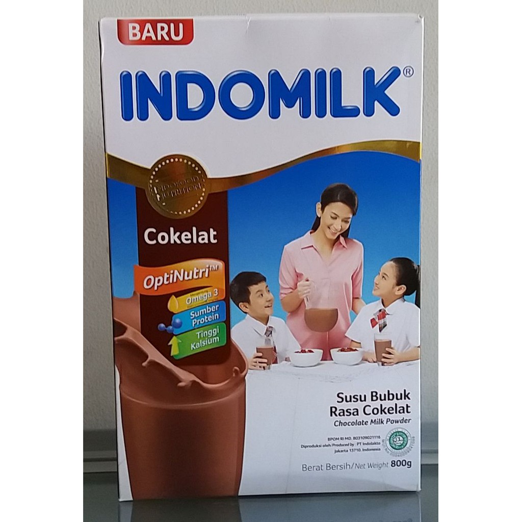 INDOMILK SUSU BUBUK COKELAT 800 gr