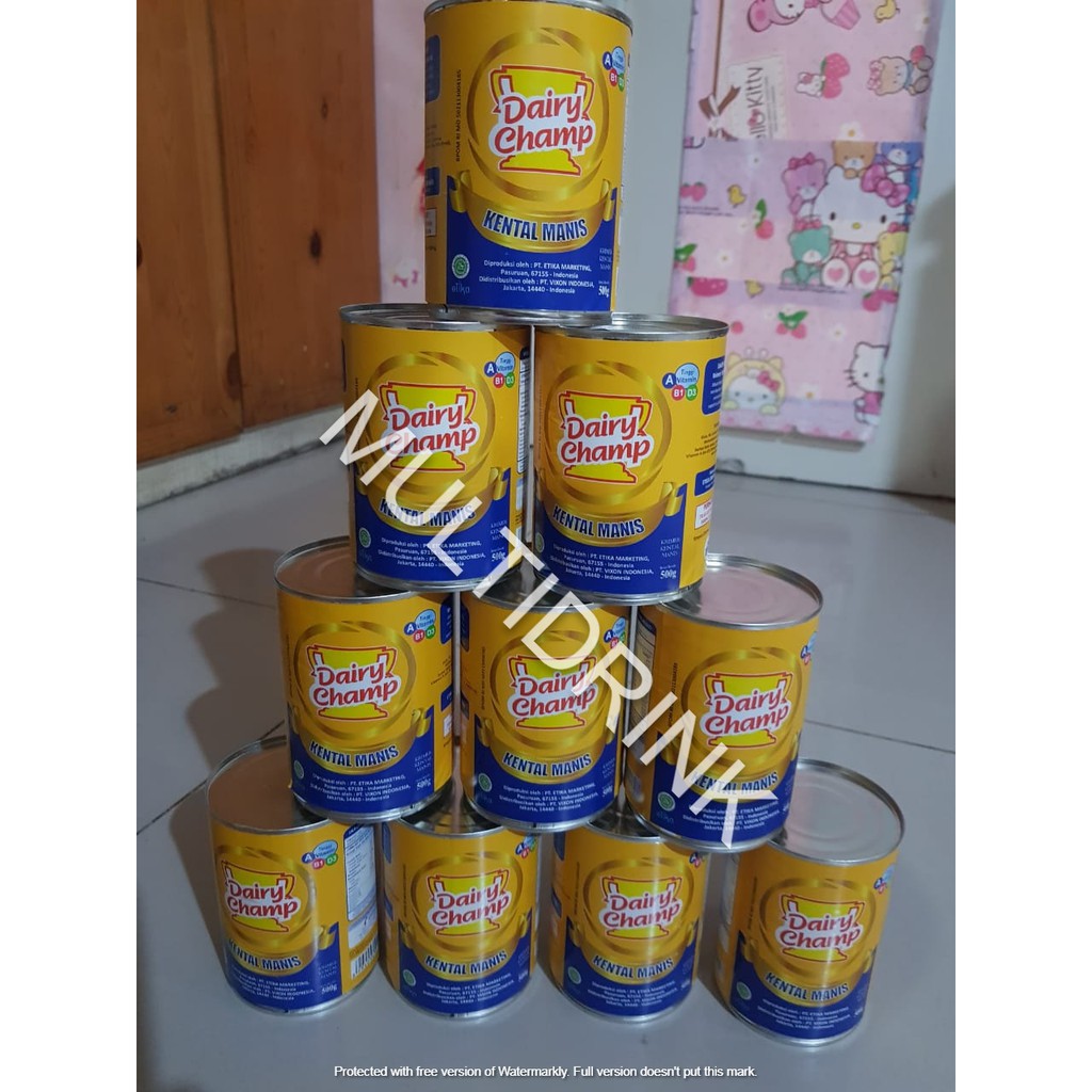 

SUSU KENTAL MANIS DAIRY CHAMP/SUSU KALENG/SUSU KENTAL MANIS/MILK 480GR