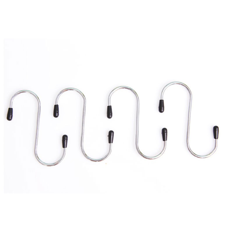 [Kaizen Living] 4pcs Hook Gantungan Huruf S Pengait Barang Besi Stainless ( 1 Set isi 4pcs )