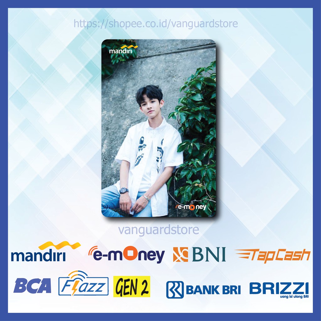 KARTU E MONEY E TOLL SAMUEL ARREDONDO KIM KPOP 24 EMONEY MANDIRI FLAZZ BCA BNI TAPCASH BRIZZI BRI