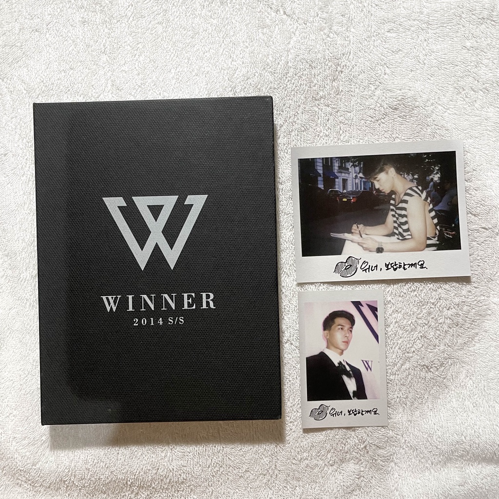 WINNER S/S 2014 DEBUT ALBUM WITH SONG MINO PHOTOCARD AND SPECIAL POLAROID