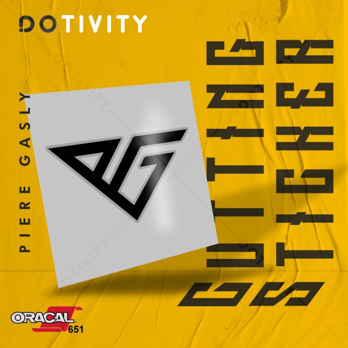 

Cutting Sticker F1 DRIVER - PIERRE GASLY