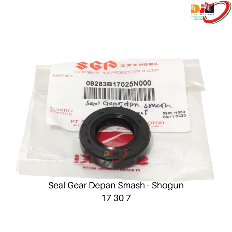 Seal Gear Depan Suzuki Smash Shogun Shogun 125 09283-17025-000 Original SGP