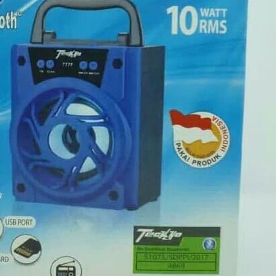 ❉ Speaker Teckyo 777F GMC Super bass Bluetooth Portable ➻
