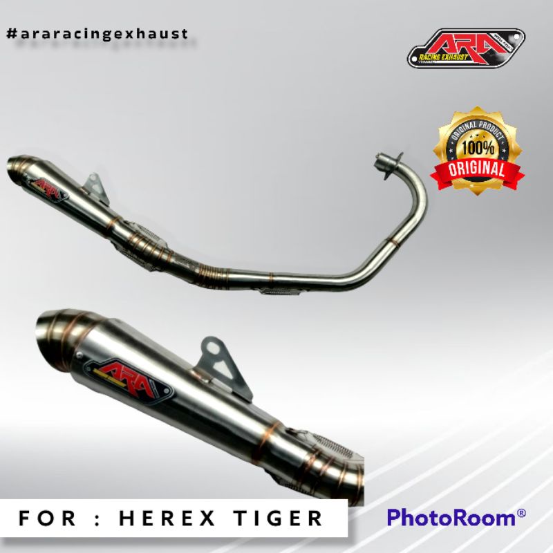 knalpot Tiger Revo jiksaw original Ara racing exhaust