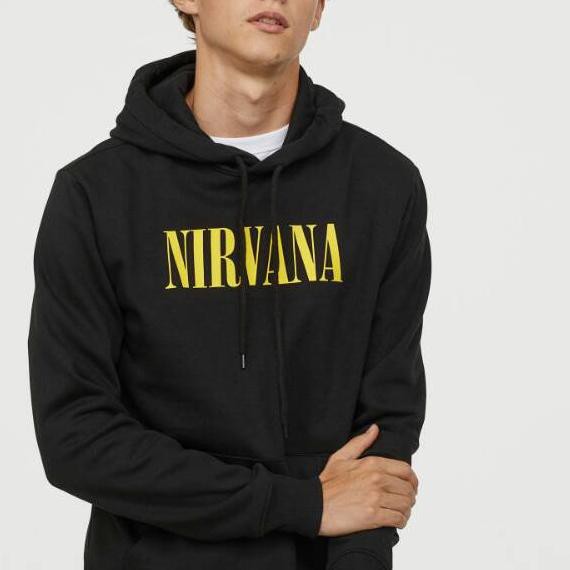 hoodie nirvana h&m