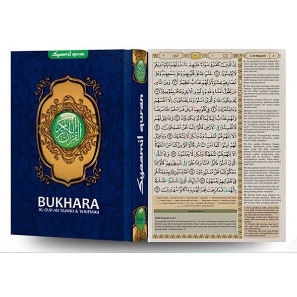 Al-Quran Bukhara A6 HC / Mushaf Bukhara Tajwid &amp; Terjemah - Syaamil Quran