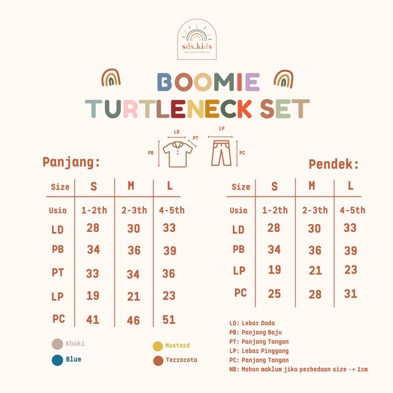 SDS Kids Boomi Set Panjang - Setelan Anak