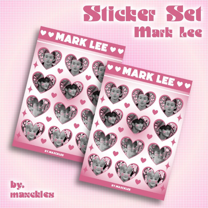 

Mark Lee Sticker Set — [ready stock]
