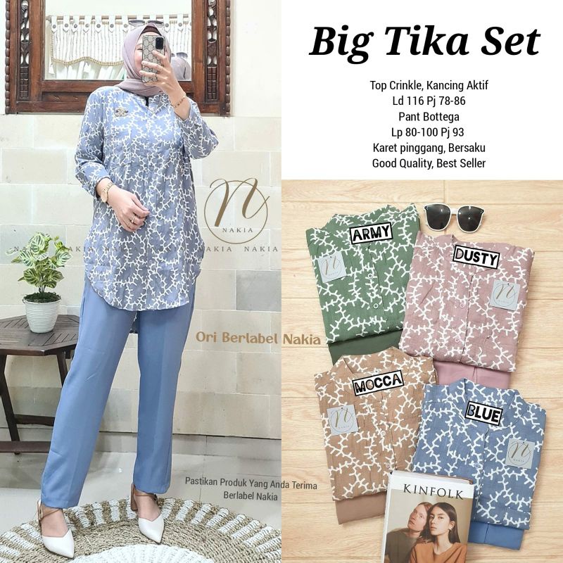 BIG TIKA SET + LALA SET 15 + LALA SET 12 ori by NAKIA