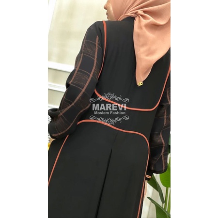 PAULA DRESS STANDAR DAN JUMBO XXL BY MAREVI FASHION GAMIS TERBARU ABAYA ORIGINAL