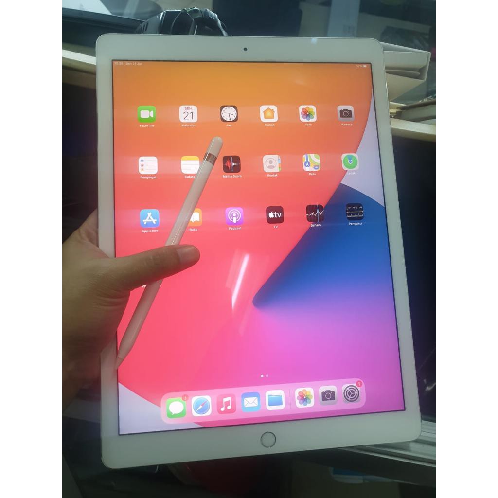 Ipad Pro Gen 2 64gb 2017 Wifi + Cell + Stylus Mantul