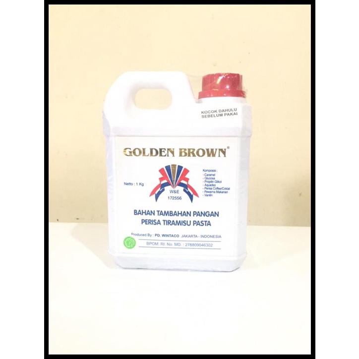 

TERBARUU!! Golden Brown Tiramisu Pasta 1kg COD