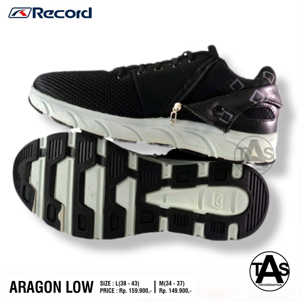 BISA COD / SEPATU HITAM SEKOLAH ANAK UKURAN 34-37 RECORD TYPE ARAGON LOW / SEPATU SEKOLAH ANAK TERMURAH / SEPATU SEKOLAH ANAK TERLARIS / SEPATU SNEAKERS  TERMURAH