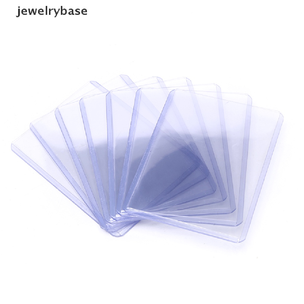 (jewelrybase) 10 / 25PCS Top Loader Board Game 35PT Ukuran 3X4 &quot;