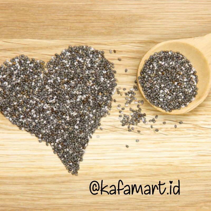 

Chia seeed organic Mexico 250 gr - Pure black chia seeds