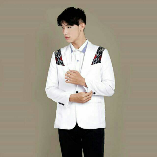 LIMITED WHITE BATIK - JAS PUTIH - JAS BATIK - JAS WEDDING