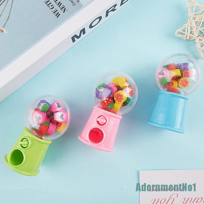 (AdornmentNo1) Penghapus Putar Bentuk Buah Untuk Pelajar