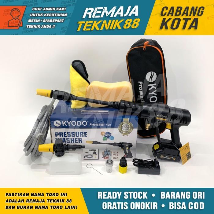 Cleaner Kyodo Prowash Neo Mesin Steam Jet Cleaner Portable Dc Cordless Baterai