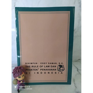 Jual BUKU HUKUM THE RULE OF LAW DAN PRAKTEK PENAHANAN DI INDONESIA ...