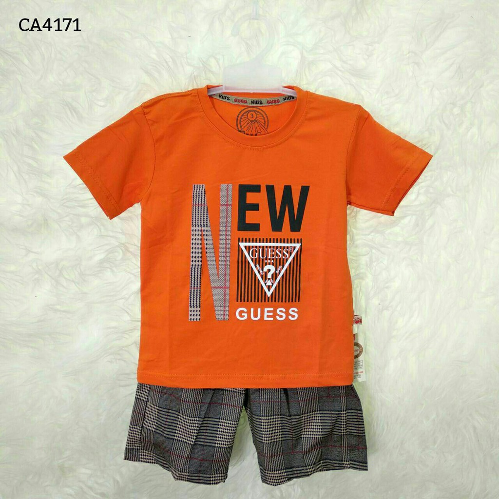 Baju Setelan Anak Laki-laki Merk Gugo