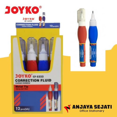 

Correction Fluid | Tipex Cair Joyko CF 222 - Lusinan - 12pcs