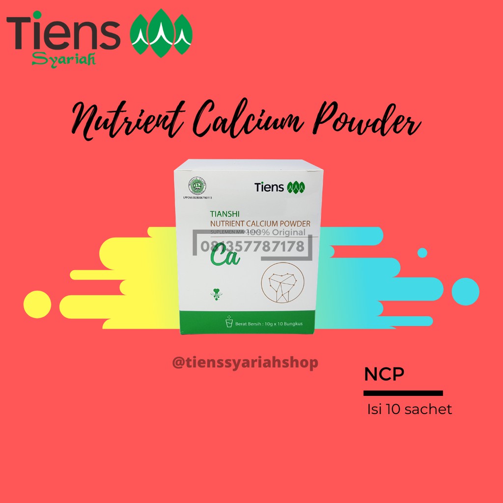 

Susu Peninggi Badan Nutrient Calcium Powder, Kalsium Herbal NHCP Super Grow Up