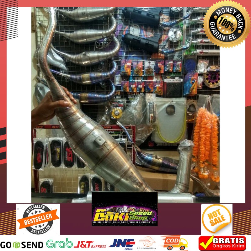 New TermurahKNALPOT AITECH COBRA STAINLES STAINLIS ORI ORIGINAL NINJA R DAN RR