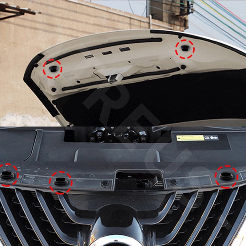 Suzuki 4 / 8 / 12Pcs Stiker Silikon Anti Shock / Benturan Untuk Pintu Bagasi Mobil XL7 SX4 Jimy Vitara Katana Erga