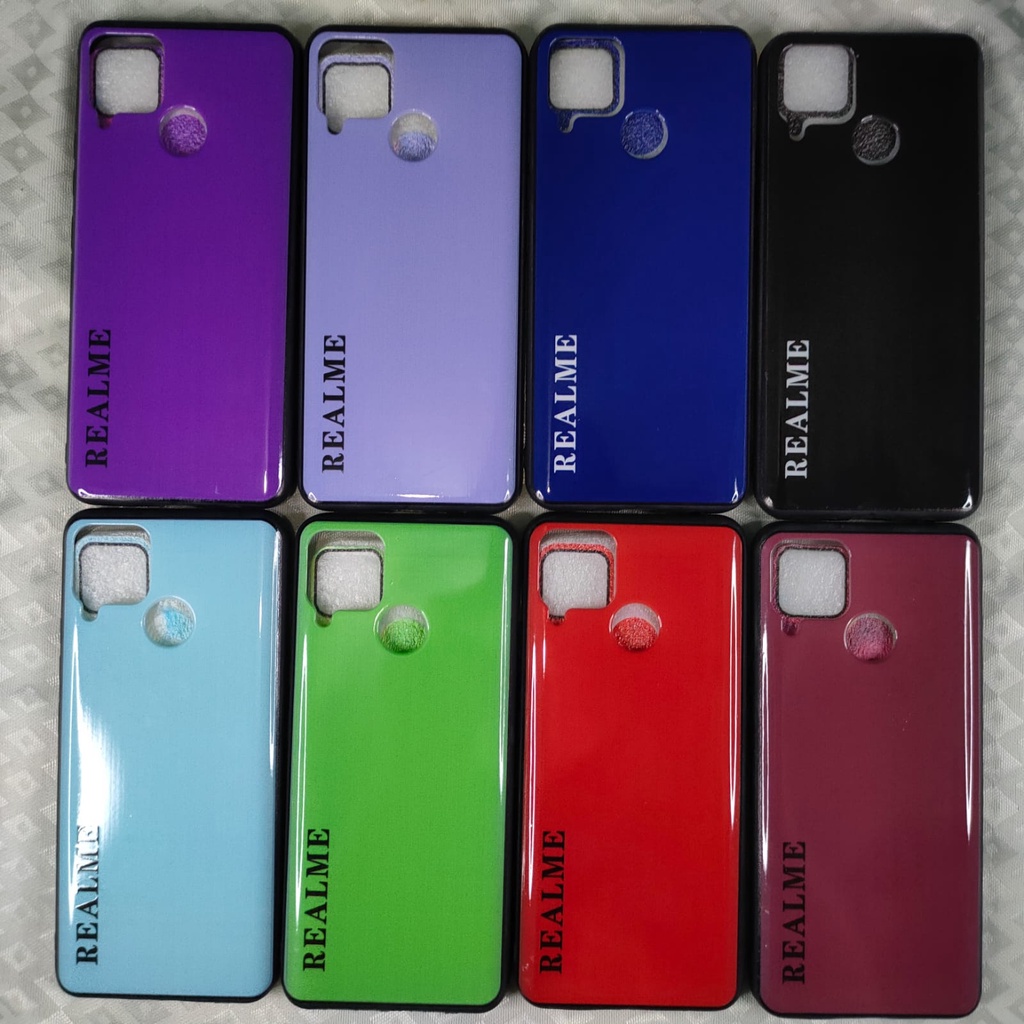 FUZE HARD CASE WANA MACARON RAINBOW REALME C15