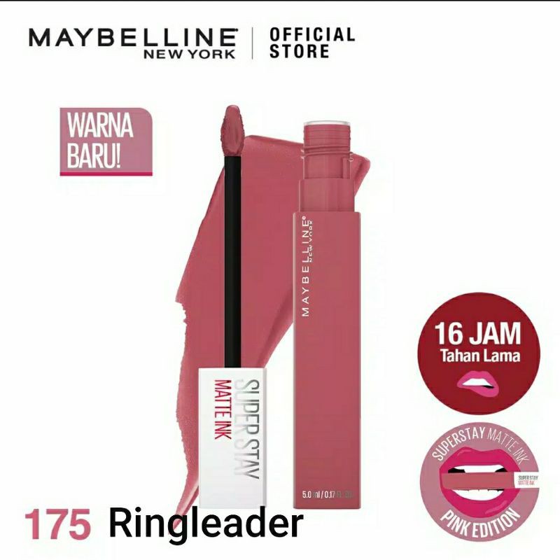 maybelline superstay matte ink 175 Ringleader