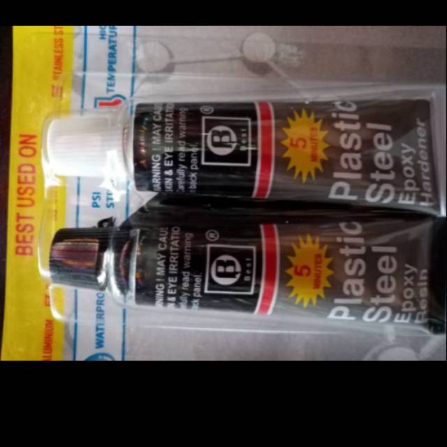 

Lem campur the best plastic steel
