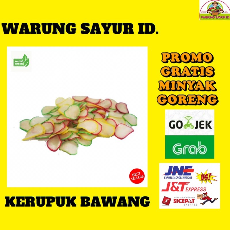 

KERUPUK BAWANG 250 GRAM