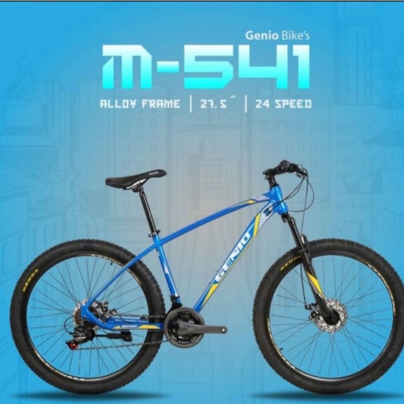 PROMO GRATIS ONGKIR Sepeda Gunung 27.5 Inch GENIO 541