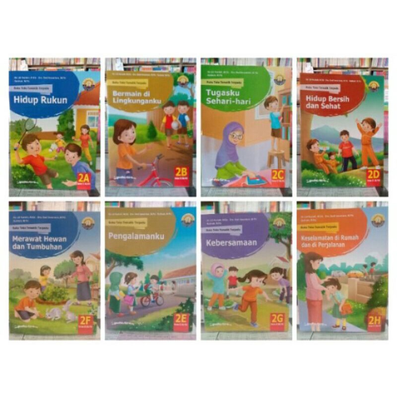 Buku Tematik Yudhistira kelas 2 A,B,C,D,E,F,G,H Penerbit Yudhistira