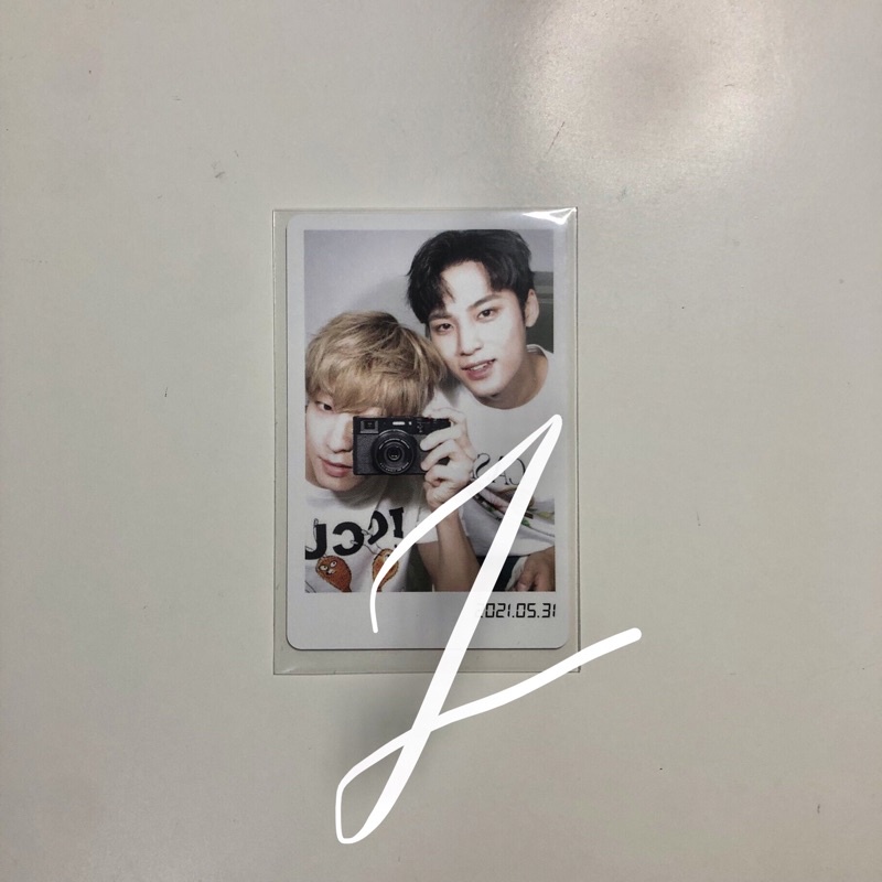 ( ready ) seventeen mingyu wonwoo minwon meanie dicon 101 polaroid pola