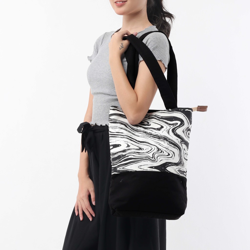 Tote Bag Kanvas Marble