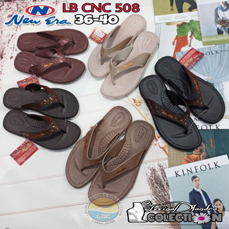 SANDAL JEPIT KARET NEW ERA LB CNC 508 36-40