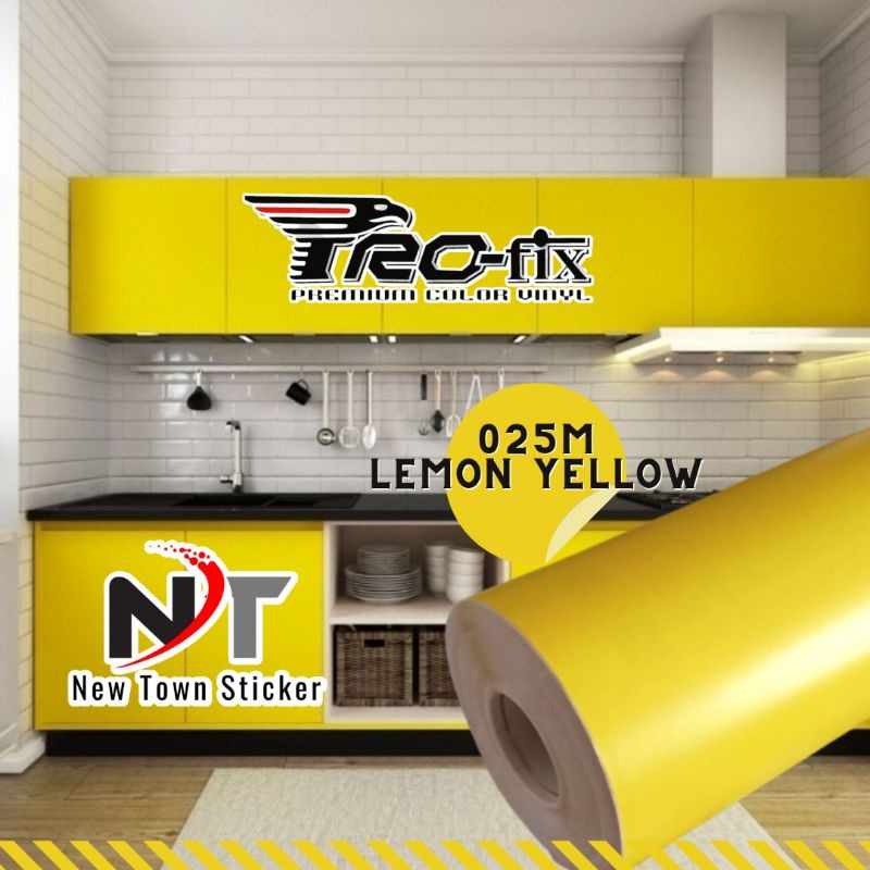 scotlet motor skotlet profix kuning lemon dop matte L 45 cm x P 1 meter