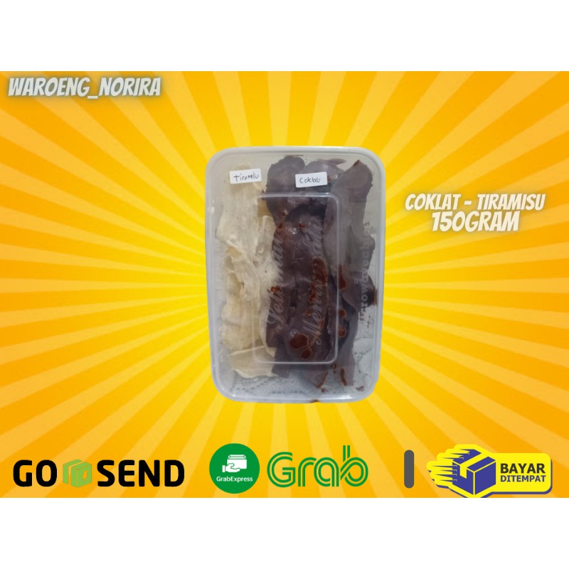 

Keripik Pisang Tiramisu Coklat Lumer/TERMURAH