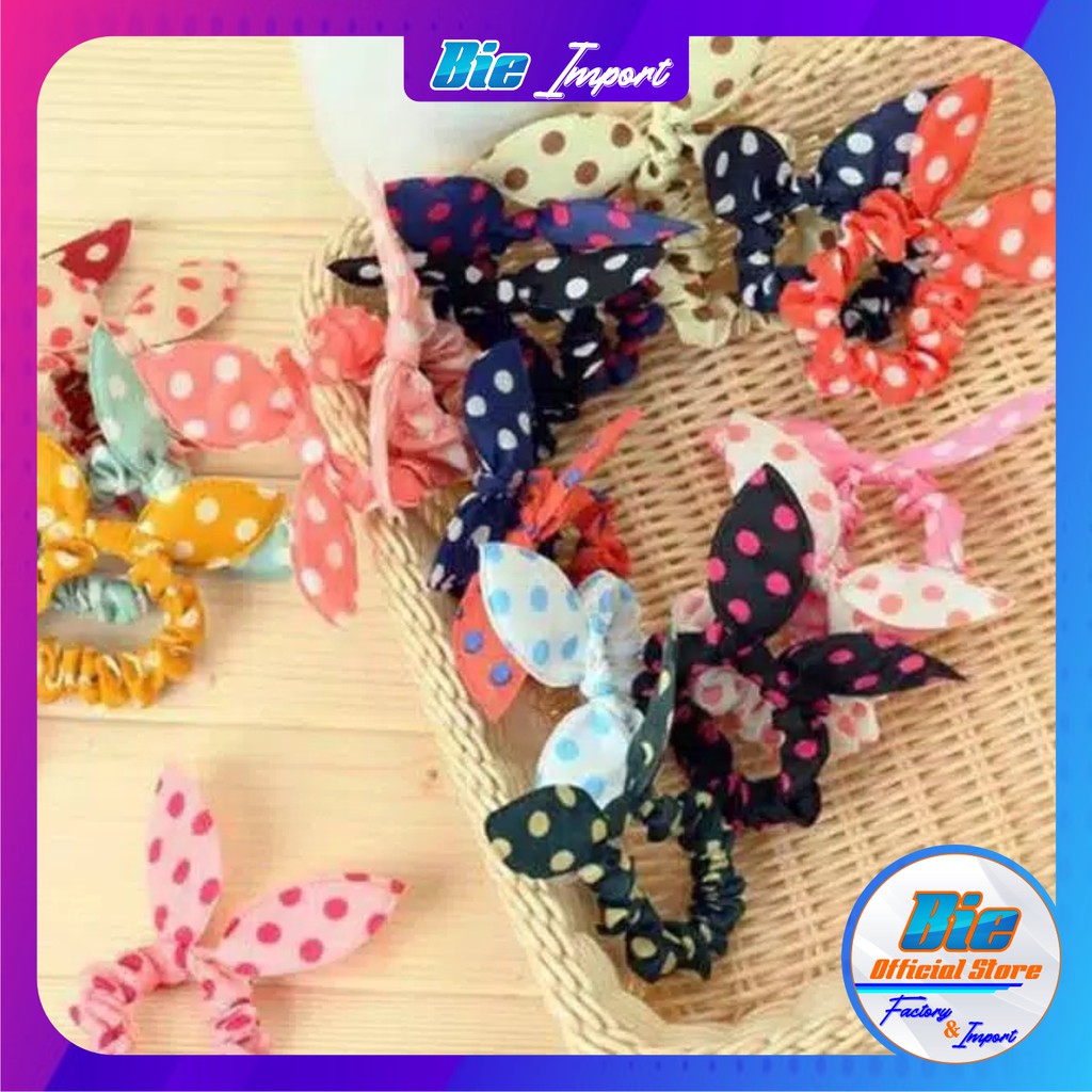 Ikat Rambut Chibi Motif Lucu Korean Style Import