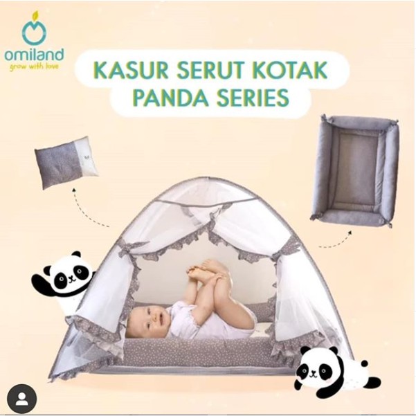 indobayi kasur serut kotak panda series omiland