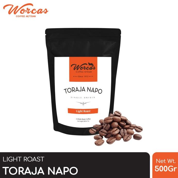 

[COD] Kopi Arabica Toraja Napo 500 Gram Light Roast (Biji/Bubuk) [COD]