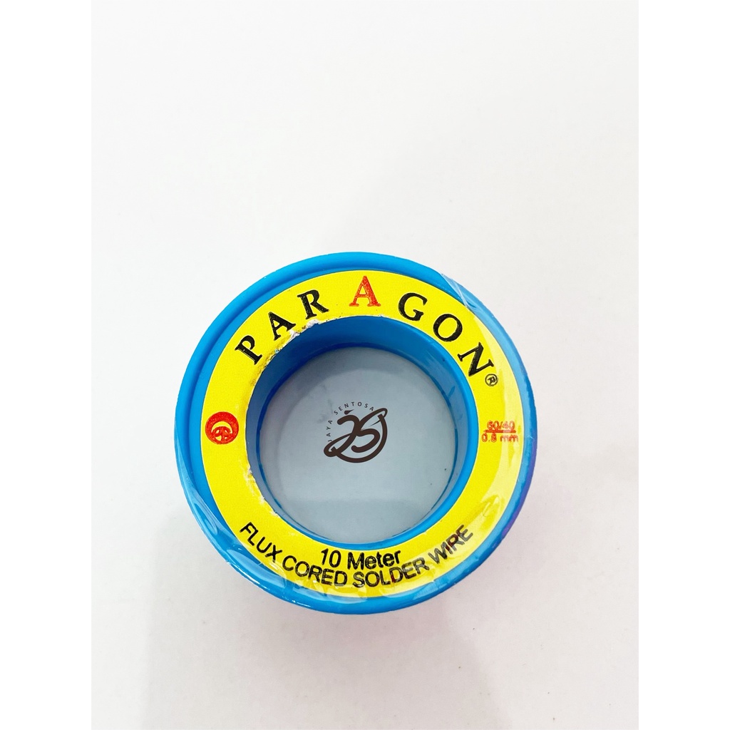 TIMAH SOLDER PARAGON 10M 60/40 0,8mm KAWAT TENOL TIMAH SOLDER 10 METER