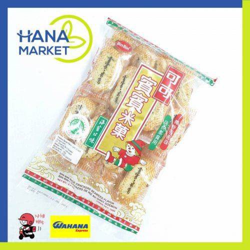 

BIN BIN RICE CRACKERS SEAWEED150GR / HANA MARKET