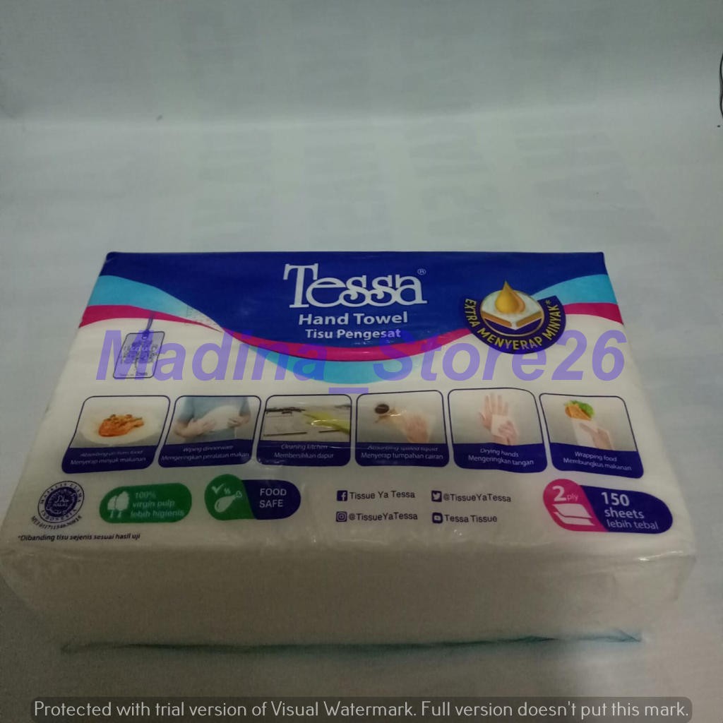 TERLARIS !!! Tisu Hand Towel / Tessa / Tissue Tessa / tysu Soft Hand