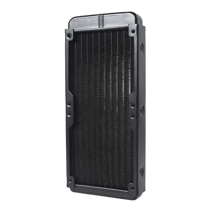 Gro Multi-Port G1 / 4 Thread Aluminum Radiator 240mm For Computer Water Cooling System
