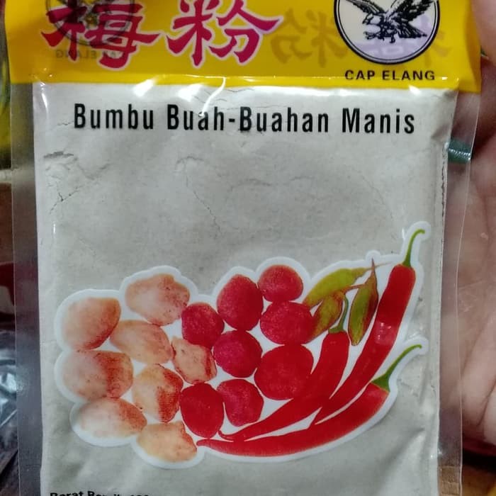 

Bumbu Buah Elang Manis bumbu semboi- Sachet Manis