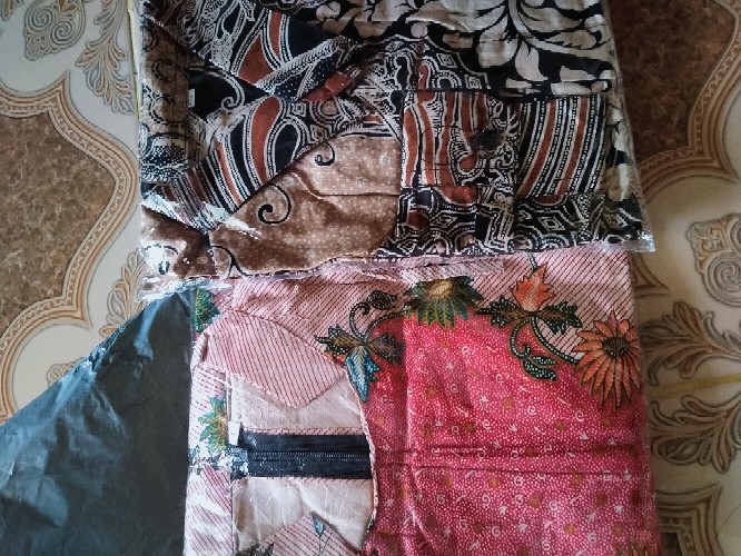 Size M L Xl Xxl Xxxl Bswart Batik Hrb026 Kenongo Hem Pendek Padi Pekalongan M L Xl Batik